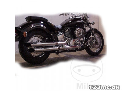 LeoVince Silvertail K02 Udstødning XVS 1100