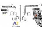MC Hi-Way Bar Deluxe - XV 1600 til Yamaha XV 1600 Wild Star