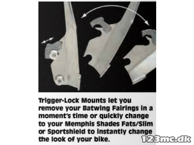 Memphis Shades Batwing XVS 1300