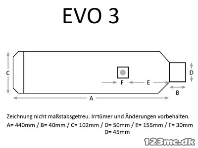Miller Evo 3 Universal Udstødning VT600/750