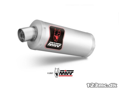 Mivv Dakar Slip-On Rustfri Stål Tenere 700 (19-&gt,)