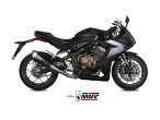 MIVV DELTA RACE RUSTFRI SORT til Honda CBR 650 R