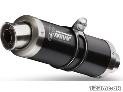 Mivv GB Slip-On Sort Rustfri Stål YZF-R6 (03-05)