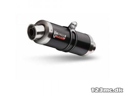 Mivv GP Black Slip-on   GSF650 Bandit (05-06)