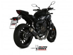MIVV GP Pro Carbon Udstødning MT-07 (14-20) til Yamaha