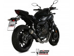 MIVV GP Pro rustfri Udstødning MT-07 (14-20) til Yamaha