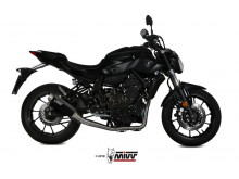 MIVV GP Pro rustfri Udstødning MT-07 (14-20)