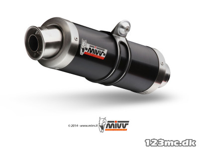 Mivv GP Slip-On Sort FZ1 S/N Fazer (06-12)