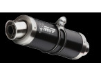 Mivv GP Slip-On Sort Rustfri Stål YZF-R1 (02-03) til Yamaha