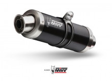 Mivv GP Slip-On Sort Rustfri Stål Z 750R (11-14)