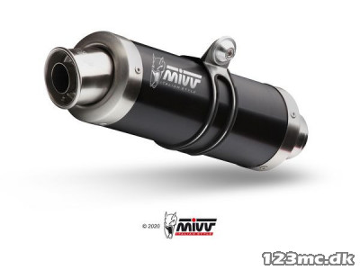 Mivv GP Slip-On Sort Rustfri Stål Z 750R (11-14)