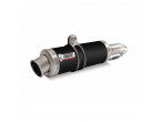 Mivv GP Steel Black rustfri Slip-on - GSF650 Bandit / GSX650F til Suzuki
