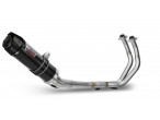 MIVV GP Udstødning stainless steel med carbon ende MT-07 (14-20) til Yamaha