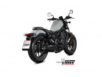 Mivv HR-1 Slip-On Carbon tip CMX 500 (22-24) til Honda CMX 500 Rebel