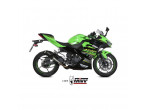 MIVV MK3 RUSTFRIT STÅL SORT til Kawasaki Ninja 400