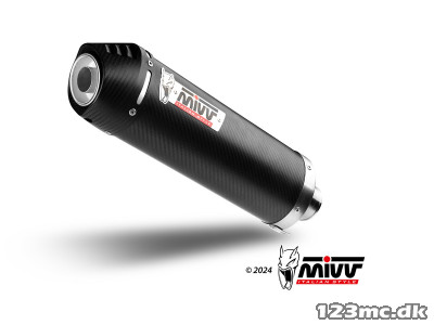 Mivv Oval Carbon Slip-on Udstødning - NC750 S/X (16-22)