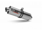 Mivv Oval rustfri Slip-on - GSF 650 / GSX 650 F
