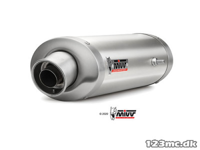 Mivv Oval Slip-On Rustfri Stål YZF-R1 (04-06)