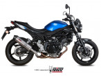 Mivv Oval Udstødning SV650 / X (16-24) til Suzuki