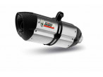 Mivv Suono rustfri Slip-on  Suzuki GSF650 / GSX 650 F
