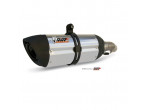 MIVV Suono Rustfri Slip on udstødning GSF 650 til Suzuki GSF 650 Bandit