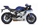Mivv Suono Slip-On Sort Rustfri Stål YZF-R1 (15-22) til Yamaha