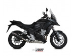Mivv Suono Sort Rustfri Udstødning CB 500 F (16-18) til Honda CB 500 Four