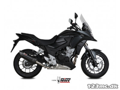 Mivv Suono Sort Rustfri Udstødning CB 500 F (16-18)