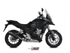 Mivv Suono Sort Stål Carbon Ende Udstødning  CB 500 F (16-18) til Honda CB 500 Four