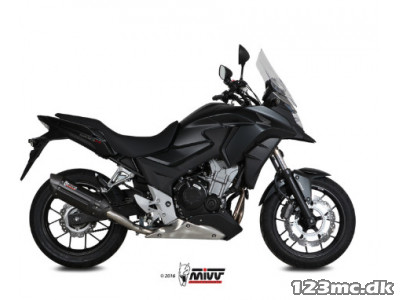 Mivv Suono Sort Stål Carbon Ende Udstødning  CB 500 F (16-18)