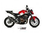 Mivv Suono Sort Stål med Carbon Ende CB 500 F (19-24) til Honda CB 500 Four