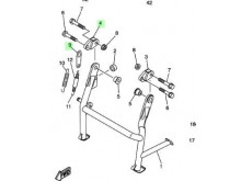 Monterings beslag til centerfod - Yamaha FZ6