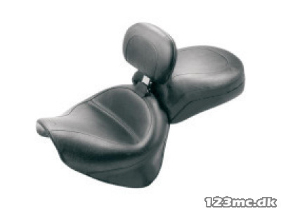 Mustang sæde Fører m. ryglæn + Passager u. nitter - XV 1600