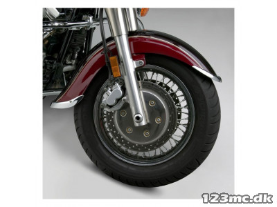 NC CAST FRONT FENDER TIP CHROME