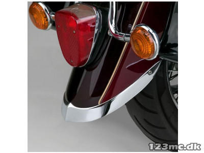 NC CAST REAR FENDER TIP CHROME