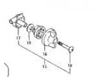 Original Chocker knap - No 16 til Suzuki VS 1400 Intruder