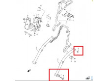 Original Suzuki - Chrom prop Struts