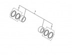 Original Yamaha Bremse kaliber rep kit xvs 1100 bag Original Yamaha Bremse kaliber rep kit xvs 1100 bag