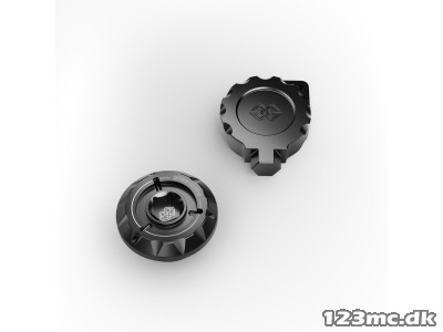 Original Yamaha Maskinfræset Oliedæksel