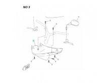 Originale Inder plastik dele - Yamaha JOGR