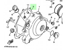 Pakning Generator dæksels - Yamaha XVS 650