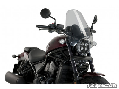 Puig custom 2 vindskærm - honda cmx1100 rebel