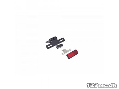 Puig justerbar nr.pladeholder inkl. nr.pladelys