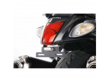 Puig justerbar nummerplade holder med nr.pladelys