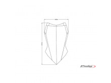 Puig Touring Vindskærm Tracer 9 / GT (21-24)