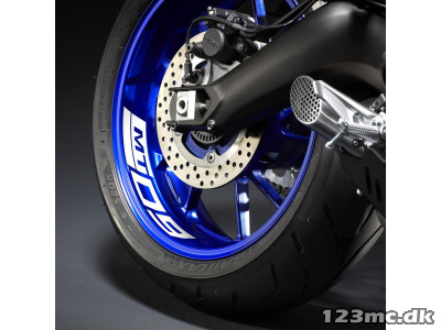 Reflekterende fælgklistermærke MT-09