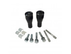 Risers Glide style 100mm Matsort til Suzuki VS 1400 Intruder
