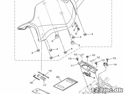 Sæde MT-10 -20% 2017-2020