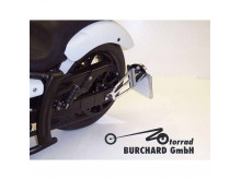 Sidehængt nummerpladeholder XVS 1300 Stryker Chrome