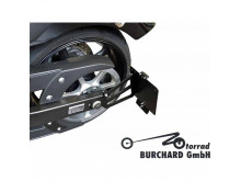 Sidehængt nummerpladeholder XVS 1300 Stryker Mat Sort